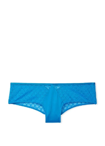 Темно-блакитний демісезонний комплект (бюстгальтер, трусики) Victoria's Secret
