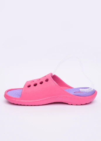 Розовые шлепки Let's Shop