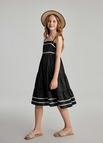 Чорна сукня SHEIN (367748176)