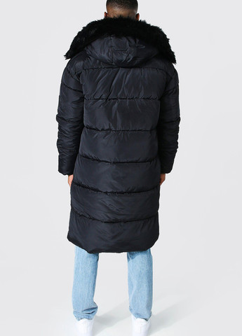 Черная демисезонная куртка Boohoo