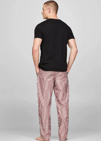 Черная футболка (3 шт.) с коротким рукавом Tommy Hilfiger
