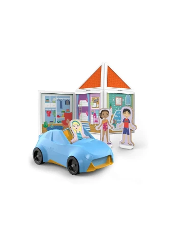 Ігровий набір магнітний набір будівель Наш дім (MD30650) Melissa&Doug (254082104)