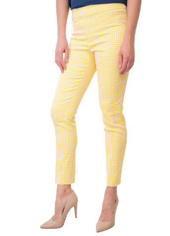 Желтые летние брюки Gardeur