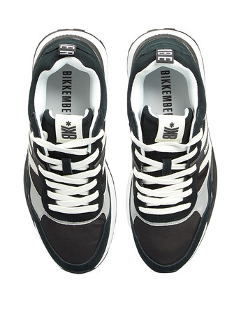 Черно-белые всесезонные кроссовки Bikkembergs