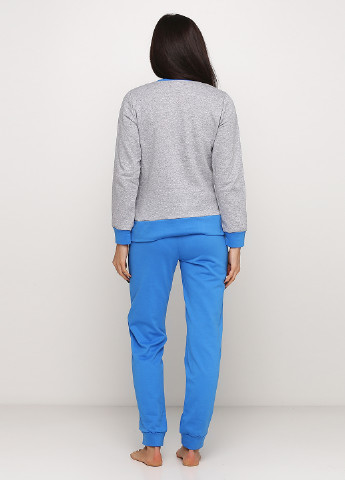 Синя всесезон піжама (світшот, брюки) Aniele
