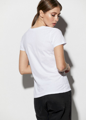 Футболка женская basic /дышащий принт/ YAPPI - (253187213)