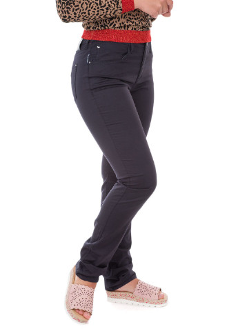 Черные кэжуал демисезонные брюки Armani Jeans