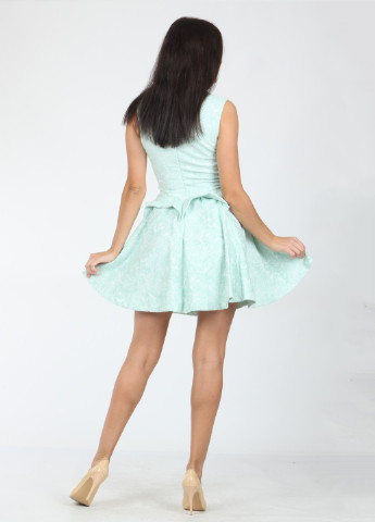 М'ятна вечірня плаття, сукня Enna Levoni однотонна