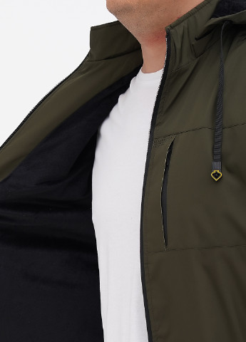 Оливковая (хаки) демисезонная куртка No Brand