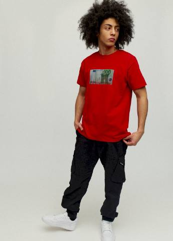 Красная футболка мужская YAPPI