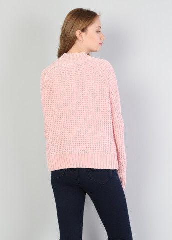 Розовый демисезонный свитер Colin's