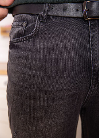 Черные демисезонные мом фит, зауженные джинсы Ager