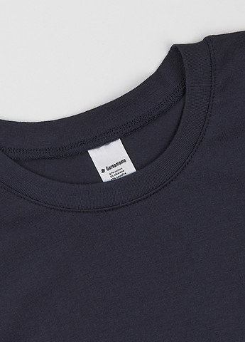 Темно-синя літня футболка Garnamama