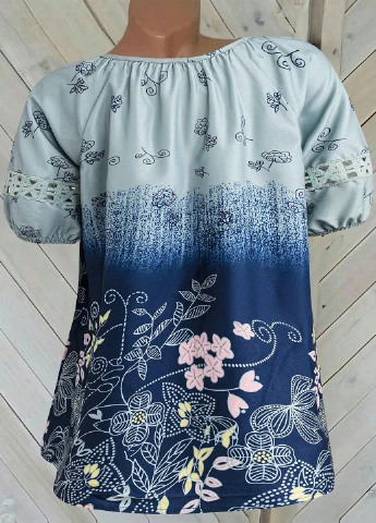 Комбінована блуза SHEIN
