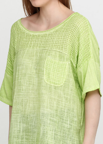 Салатова літня блуза New Collection