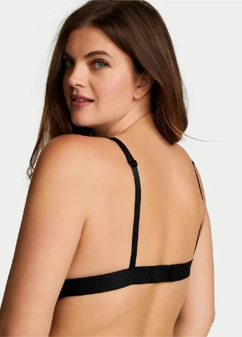 Чорний демісезонний комплект (бюстгальтер, трусики) Victoria's Secret