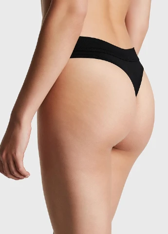 Чорний демісезонний комплект (бюстгальтер, трусики) Victoria's Secret