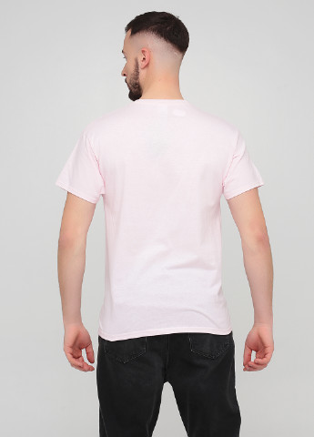 Світло-рожева футболка Hanes