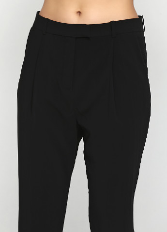 Черные кэжуал демисезонные брюки Cos