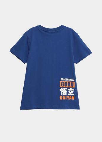 Темно-синяя летняя футболка OVS