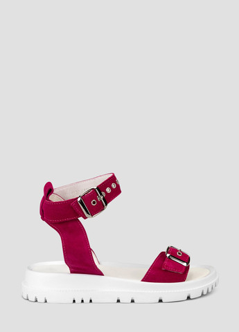 Малиновые босоножки Viscala с ремешком с пряжкой, с белой подошвой