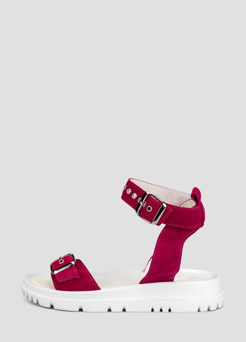 Малиновые босоножки Viscala с ремешком с пряжкой, с белой подошвой