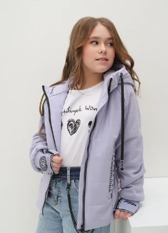Бузкова демісезонна куртка No Brand