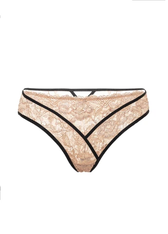 Труси жіночі Gracija-Rim Melanie 38/S чорний/смажений мигдаль 94200 Gracija Rim (256117152)