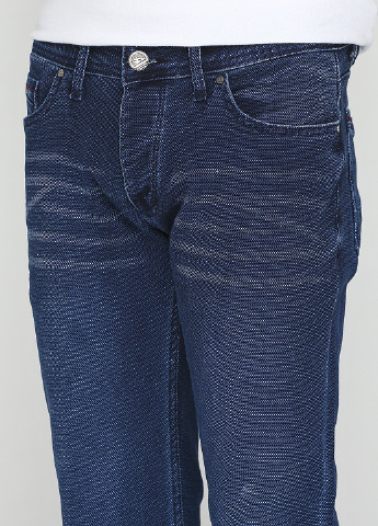 Синие демисезонные прямые джинсы DYNAMO
