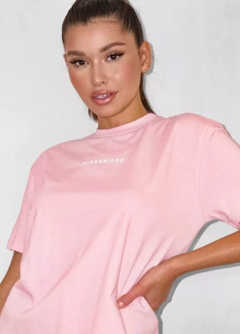 Розовое кэжуал платье Missguided