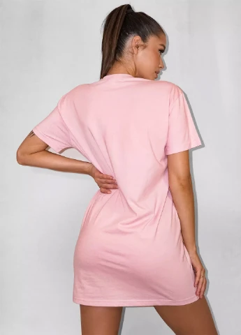 Розовое кэжуал платье Missguided