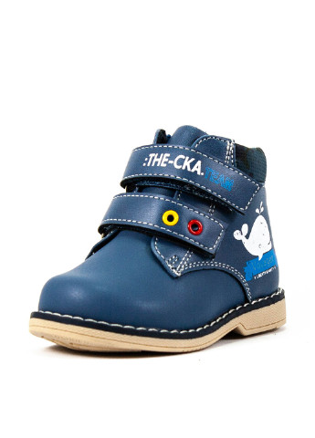 Синие кэжуал осенние ботинки Сказка