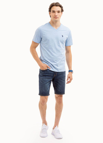 Блакитна футболка U.S. Polo Assn.