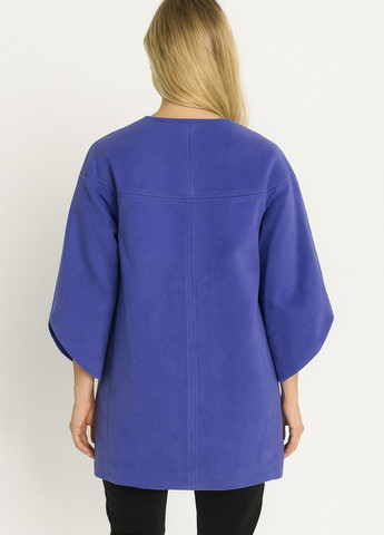 Индиго демисезонное Пальто двубортное Sassofono