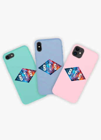 Чехол силиконовый Apple Iphone 11 Pro БТС (BTS) (9231-1062) MobiPrint (219335879)