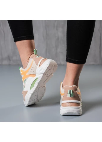 Кросівки жіночі Jasper 3791 36 23 см Білий Fashion білі демісезони (254442052)