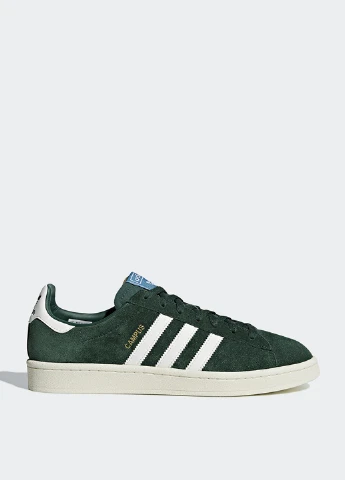 Темно-зеленые демисезонные кроссовки adidas