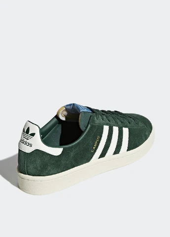 Темно-зеленые демисезонные кроссовки adidas