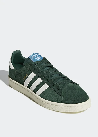 Темно-зеленые демисезонные кроссовки adidas