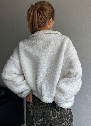 Біла демісезонна куртка SHEIN