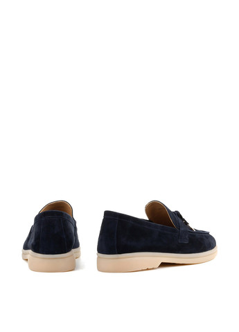 Le'BERDES Туфлі лофери темно-синій з натуральна замша, україна — демісезон (361019720)