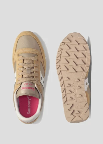 Бежевые кроссовки Jazz Original Saucony бежевые всесезоны (255171930)