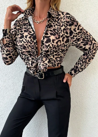 Комбінована блуза SHEIN