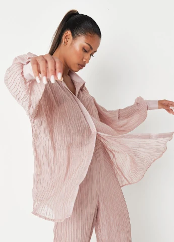 Пудровая блуза Missguided