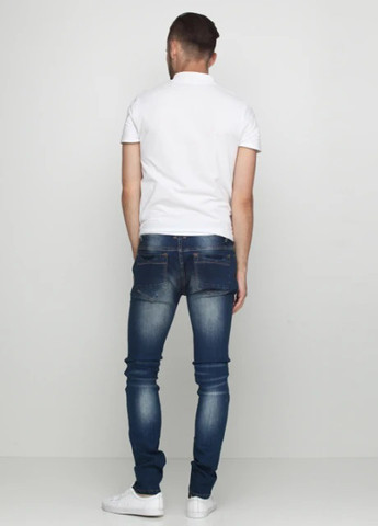 Синие демисезонные слим джинсы Soul Star