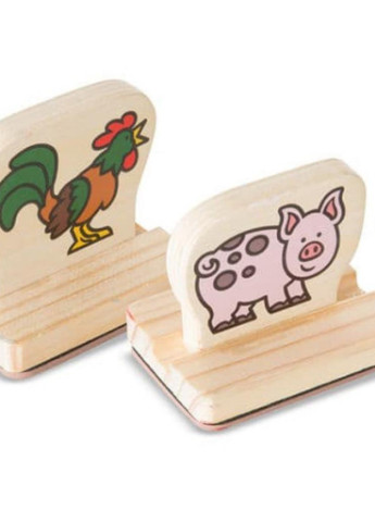 Набір для творчості Melissa & Doug Мої перші штампи Тварини ферми (MD12390) Melissa&Doug (202365509)