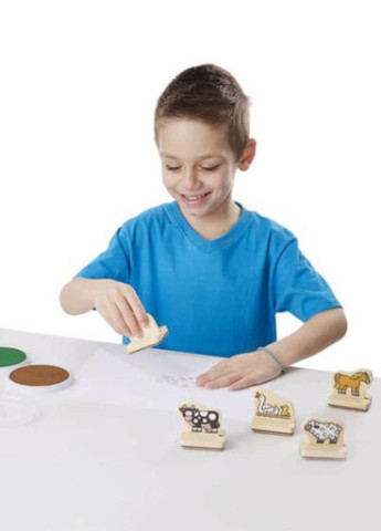 Набір для творчості Melissa & Doug Мої перші штампи Тварини ферми (MD12390) Melissa&Doug (202365509)