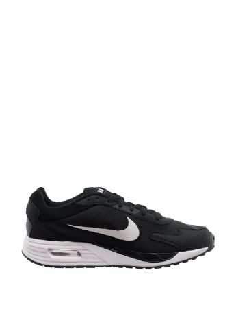 Чорно-білі кросівки dx3666-002 демісезон Nike Air Max Solo