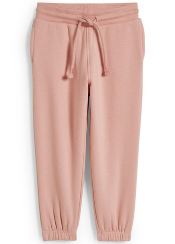 Розовые спортивные демисезонные джоггеры брюки C&A