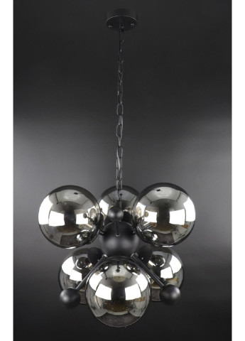 Люстра підвісна стельова в стилі LOFT (лофт) 0666/6-gr Чорний 50х48х48 см. Sunnysky (253627785)